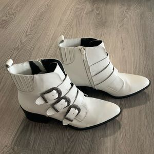steve madden bark western bootie